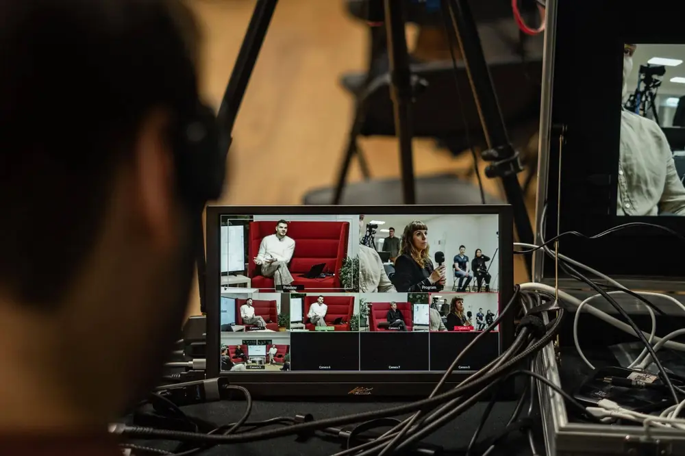 Prestation audiovisuelle en direct