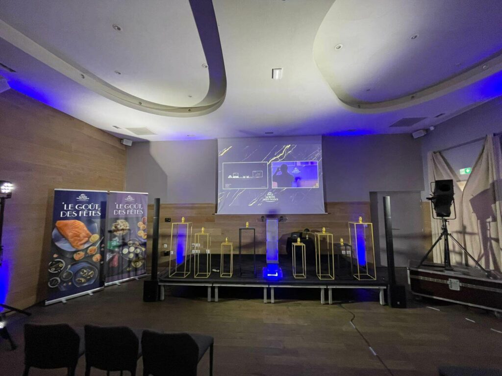 Captation vidéo pour une cérémonie de laureats