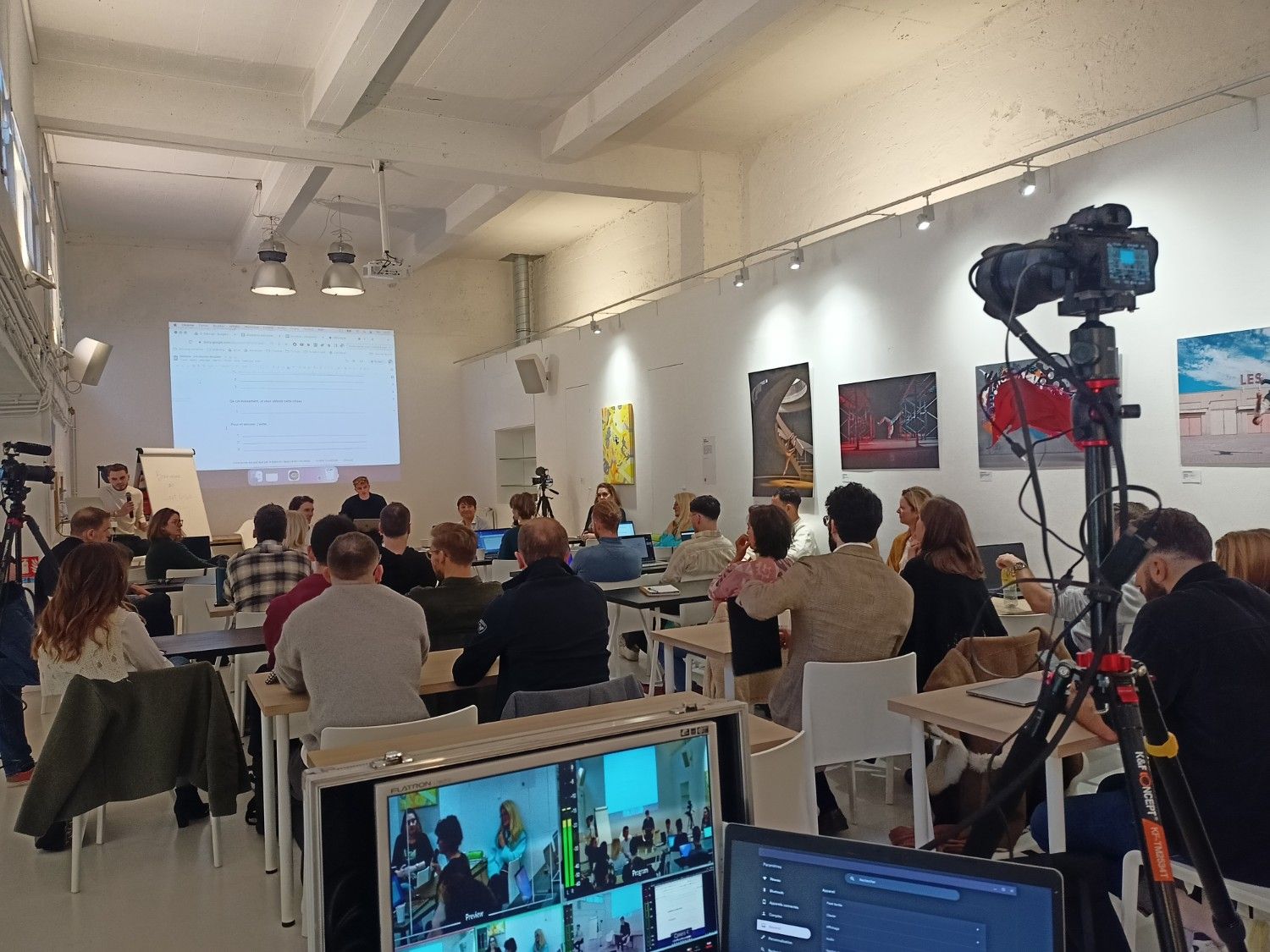 Captation et gestion duplexe zoom pour conférence