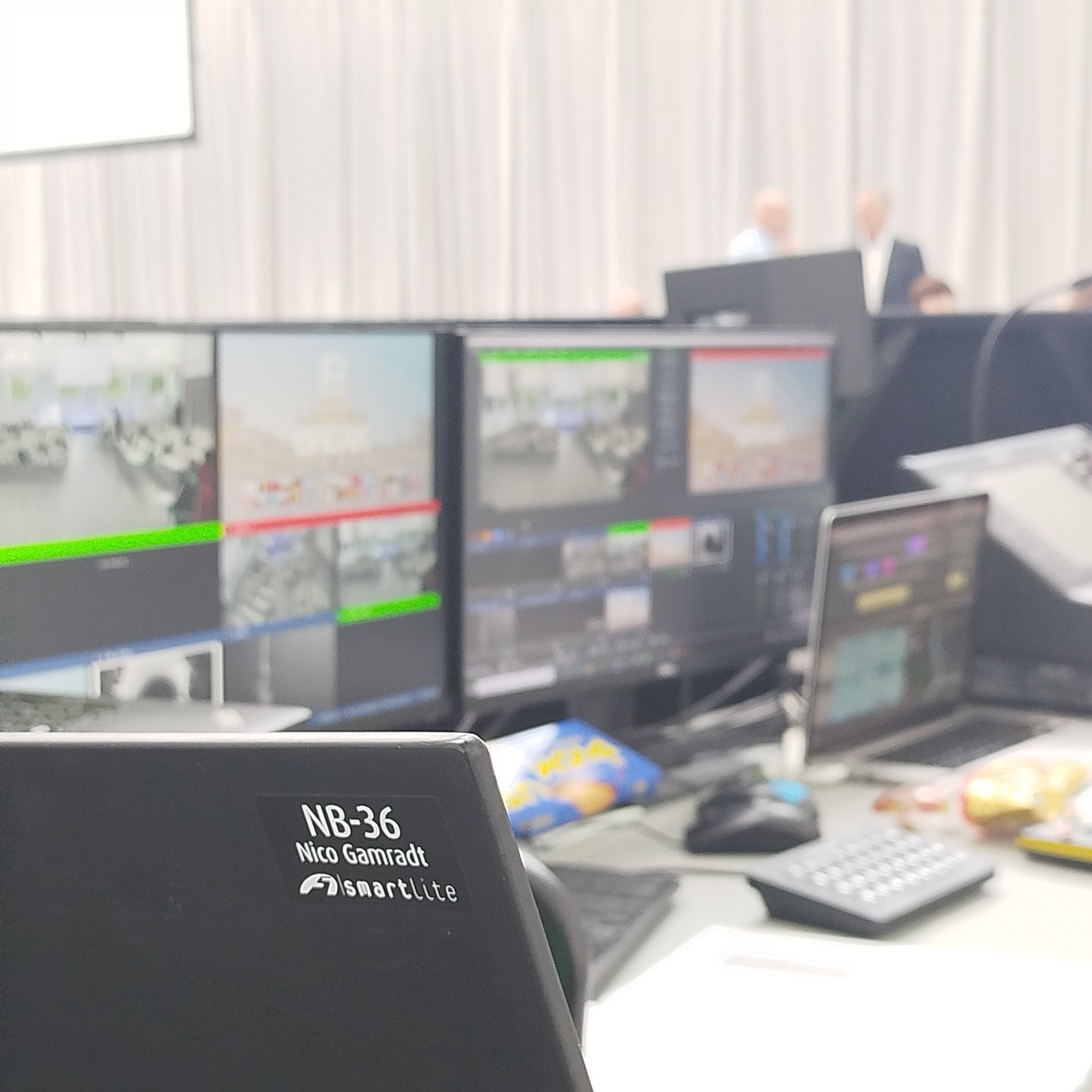 Captation multicam et diffusion ecran evenement