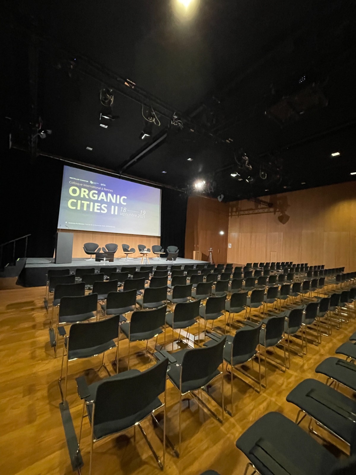 Conférence filmée en captation streaming Couvent des jacobins Rennes