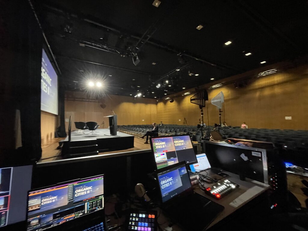 Régie et techniciens vidéo à Rennes